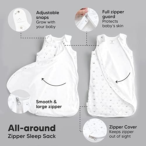 Keababies 3 -חבילות תינוקות שינה עם שינה ושק שינה לתינוקות - חוט אורגני של יילוד - כותנה אורגנית שמיכה