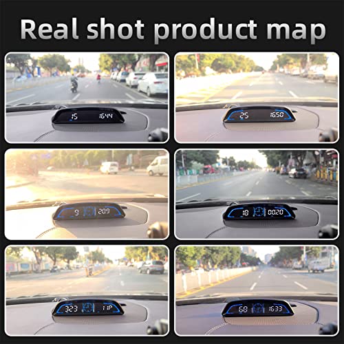 Sinotrack Digital GPS מדד ראשים אוניברסליים כלפי מעלה לרכב בגודל 5.5 אינץ