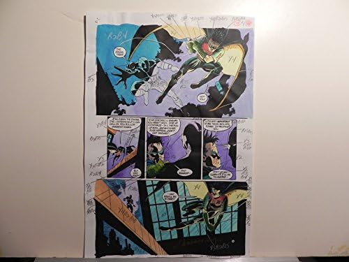 עטלף צל באטמן חלק 9 מדריך צבע חתום על ידי אדריאן רוי עם עמ ' 5