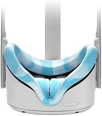 כרית טיהור סיליקון עמידה נגד טיהור צבעי עין לצבע עין ל- Oculus Quest2 מונעים כרית עיניים דליפת אור
