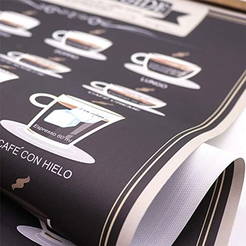 אספרסו קפה פטנט הדפסת פוסטר אינפוגרפי מדריך ציור קפה מאהב מתנה מטבח סלון אמנות דקור מודפס על בד גלילה