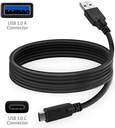 כבל Goxwave תואם ל- Doogee S96 Pro - DirectSync - USB 3.0 A עד USB 3.1 סוג C, USB C מטען וכבל סנכרון עבור Doogee