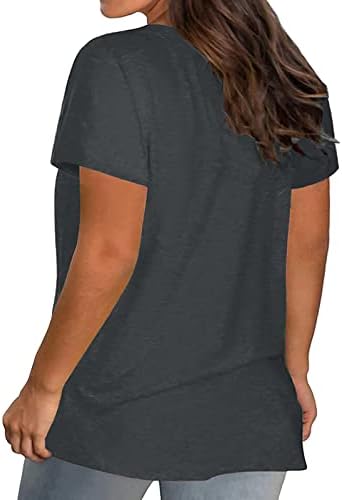 אמריקאי דגל חולצות לנשים קצר שרוול קיץ חולצות 4 ביולי טיז רופף בכושר סוודר חולצה מזדמן חולצות