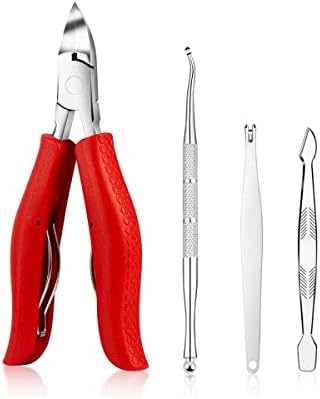 GIKOS PEDICURE SET BOINS CLIPPERS NAILES HENDROWN DEPPERS NIPPER