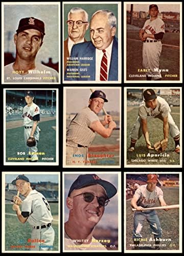 1957 Topps Baseball Set Set NM
