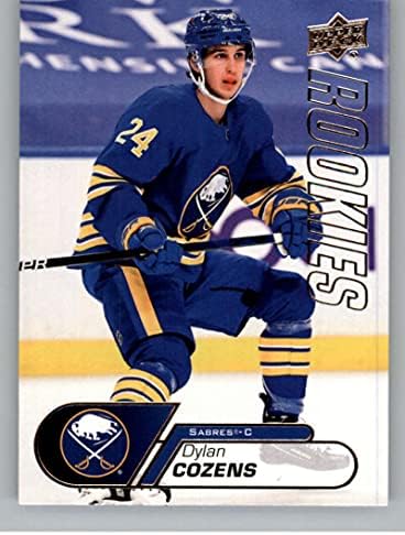 2020-21 סיפון עליון NHL Star Rookies Set Set 14 Dylan Cozens Buffalo Sabers Card הוקי NM-MT