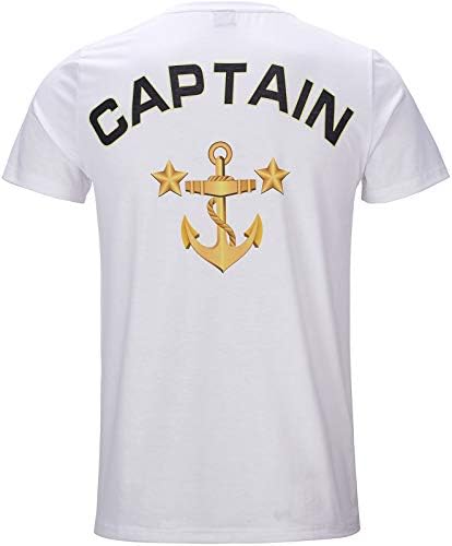 מצחיק העולם גברים של קפטן חולצה גרפי קצר שרוול יאכטה מסיבת תלבושות