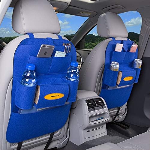 מארגן מושב אחורי של מכונית Bininbox מארגן מגן על כיס בכיס מחצלת אוטומטית לילדים לילדים אביזרי נסיעות