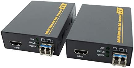 PRIMEDA-TELECOM 4K HDMI סיבים אופטיים מרחיבים 4KX2K@30Hz uncompression HD וידאו/שמע על ממירי מדיה אופטית עם סיבים
