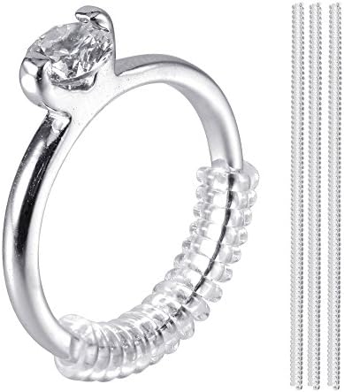 2 ממ טבעת משמר עבור רופף טבעת עם תכשיטי ליטוש בד חתונה טבעת גודל מפחית