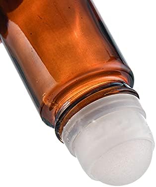 WRESTY 1.7 OZ/50 מל גליל זכוכית על בקבוקים בקבוקי דאודורנט ריקים בקבוקי DIY DIY DIY DIY דליפות דפוקת ענבר