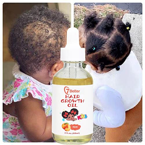 טבעי תינוק ילדים שיער מוצרי טיפוח כוח נוסף גידול & מגבר; מזין ילדי שיער צמיחה לגדול סרום שמן, שחור