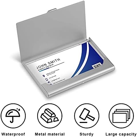 כחול כרישים הסוואה הדפסת כרטיס ביקור מקרה מתכת מחזיק כיס ארנק שם כרטיסי ארגונית חמוד