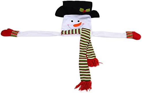 עיצוב חג המולד, קישוט איש שלג, חיבוק שלג, עיצוב עץ חג המולד של שלג, קישוט טופר איש שלג לקישוט חג המולד