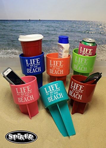 מחזיק אורח חיים של ספייקר 6 חבילת החיים טובה יותר בחוף הים