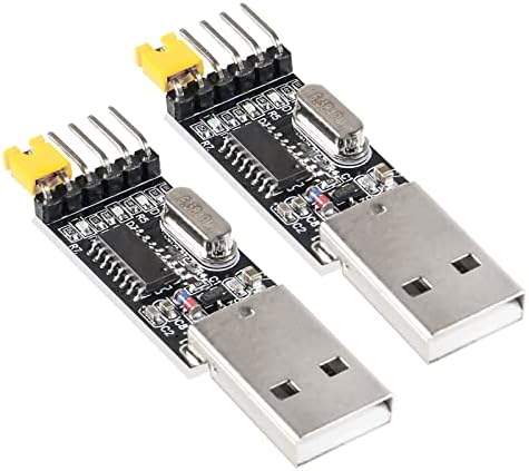 MELIFE USB ל- USB סדרתי ל- TTL CH340 מודול ממיר סידורי CH340 3.3V 5V צלחת מברשת STC מיקרו -בקר מיקרו