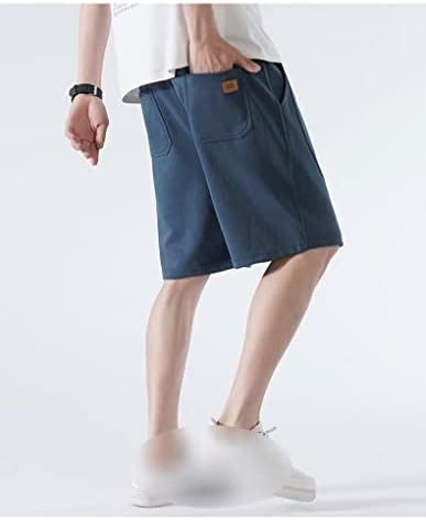 מכנסי קיץ מזדמנים של קיץ למכנסיים קצרים לגברים רופפים מכנסי ספורט נוחים