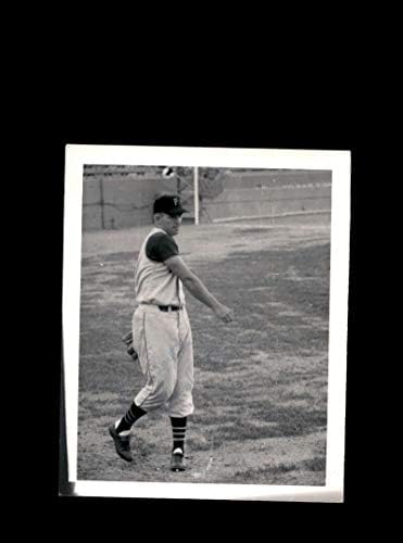 פרנק תומאס חתום וינטג 'משנת 1950 מקורי 5x4 חתימת צילום פיטסבורג פיראטים
