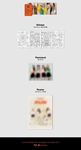 DREAMUS H1-KEY RUN 1 MAXI אלבום יחיד תקליטור+60P Photobook+1P Photocard+1EA מדבקה+1P גלויה+מעקב אטום
