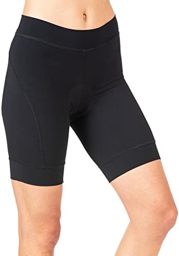 מכנסי רכיבה על רכיבה על אופניים של טרי נפרץ לנשים, תסמיך בגודל 8.5 אינץ