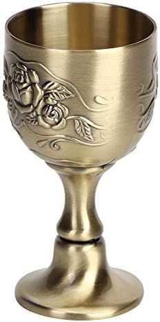 יין גביע משקפיים גביע אירופאי גביע בציר מתכת בולט יין כוס אמנות קרפט קישוט בית קישוטים