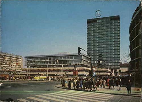 מרכז אירופה ברלין, גרמניה גלויה וינטג 'מקורית 1966