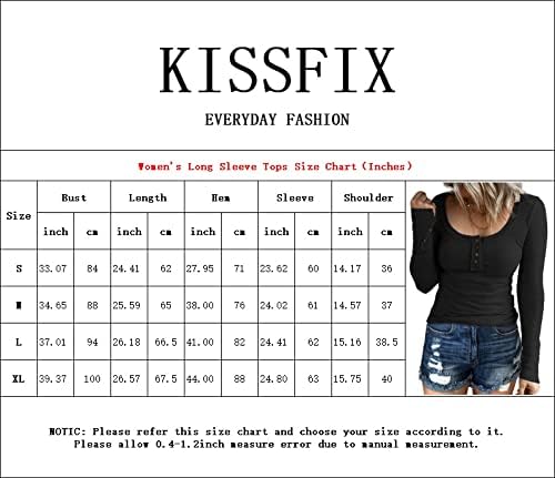 נשיקת נשים של ארוך שרוול חולצות מקרית סתיו הנלי למעלה כפתור למטה חולצות בסיסי מצולעים לסרוג חולצות