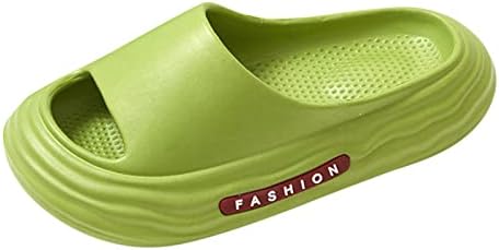 Waberce Slippers Slippers בגודל 8 1/2 אופנה קיץ נעלי בית מזדמן קל משקל קל להחליק נוחות אווה נעלי בית לנשים