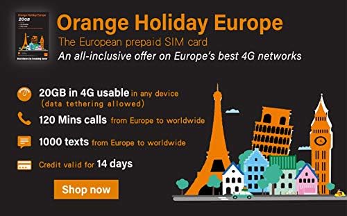 Orange Holiday Europe Combo Card Pambo Care