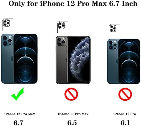 Lutty תואם ל- iPhone 12 Pro Max Case חמוד, מארז פגוש קצה אלקטרופלט יוקרתי, הגנת עדשות מצלמה מלאה מוגבהת