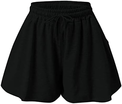 מכנסי קיץ מזדמנים לנשים המריצות מכנסיים קצרים מכנסי כותנה לנשים מכנסיים קצרים זורמים