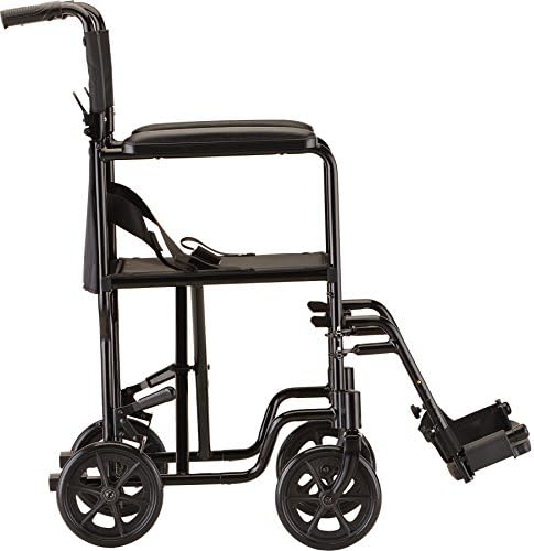 נובה מוצרים רפואיים 19 קל משקל תחבורה / כיסא גלגלים, שחור