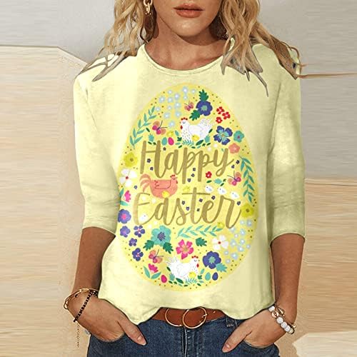 פודולה פסחא חולצות עבור בנות, נשים של שמח פסחא יום צבעוני ביצת באני טיז חולצה פסחא מתנה עבור נשים