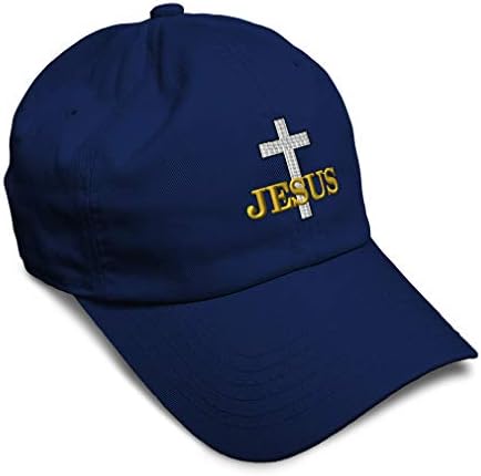 רך בייסבול כובע נוצרי צלב, ישו רקמת גואל כותנה מושיע אבא כובעי עבור גברים &מגבר; נשים