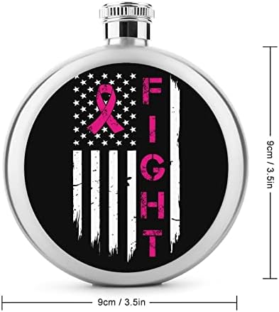 להילחם מודעות סרט אמריקאי דגל ירך צלוחיות עבור משקאות נירוסטה יין בקבוק לשימוש חוזר בקבוק לגברים נשים