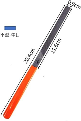 מיוצר ביפן מערך קבצי מחט צובו-איי יפן של 7 יחידות של קבצי מתכת מרובעים בעבודת יד, סט פלדת חוזק סגסוגת מוקשה
