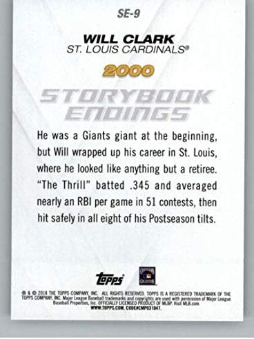 2018 Topps Update Storybook Endring