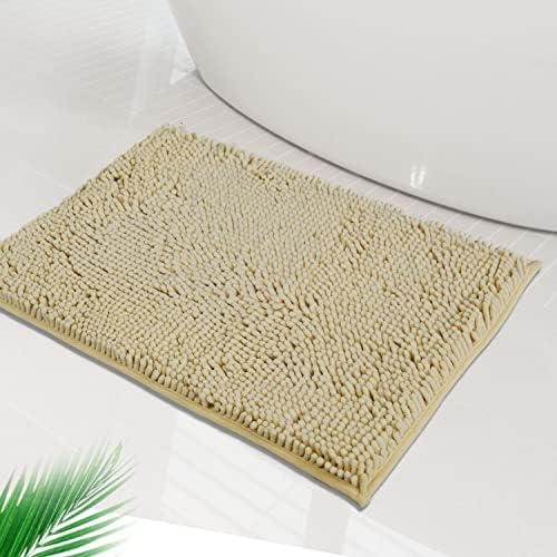 שטיחי אמבטיה בגודל 20 על 32 אינץ', שטיחי אמבטיה רכים וסופגים במיוחד של שניל, שטיחי כביסה במכונה,