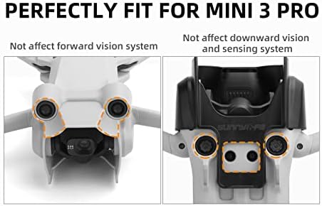 מגן Gimbal של מכסה העדשה עבור DJI Mini 3 Pro Drone, הצללה אפקטיבית, אחסון קל והתקנה מהירה, קל משקל