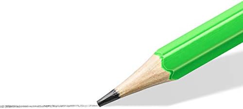 Staedtler Wopex 180F BK6 ניאון HB עפרונות איכותיים פרימיום - צבעים שונים