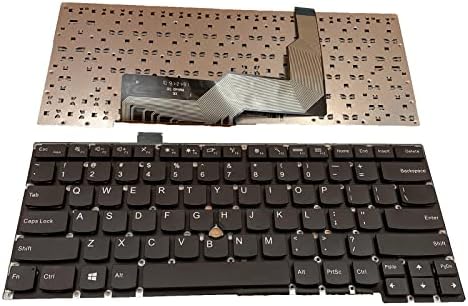 החלפת מחשב נייד פריסה אמריקאית ללא תאורה אחורית וללא מקלדת הצבעה עבור לוח החשיבה של לנובו יבמ ס3 ס3-ס431 ס3-ס440