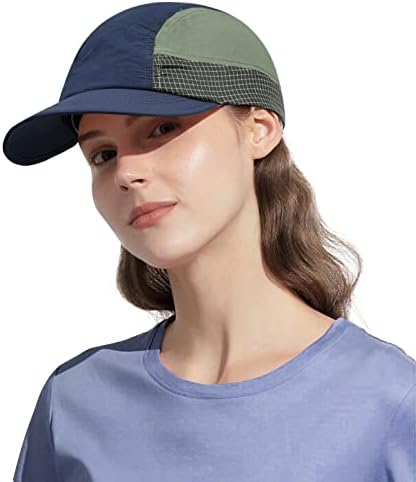 Clakllie קל משקל 5 פאנל כובע בייסבול מהיר כובע יבש אבא אבא אטום למים כובעי שמש רכים לא מובנים כובע