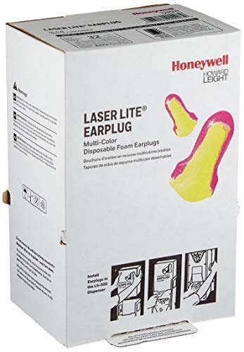 Honeywell Howard Leightlaser-Lite Contoped T-Shape Polyorethane Foam אטמי אוזניים לא מתוכננים