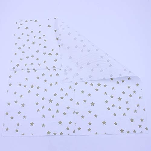 100 חבילה כוכב נקודה הדפסת נייר מפיות מפיות קוקטייל מפיות דו-שכבותיות מפיות מפיות נייר חד פעמי