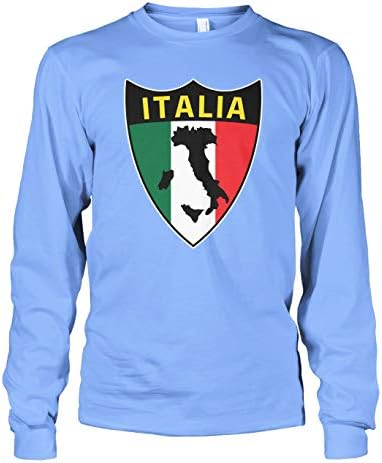 סייברטלה גברים של איטלקי איטליה איטליה חומת דגל ארוך שרוול חולצה