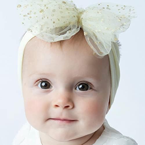 תינוק ניילון בנות סרטי ראש טורבן שיער קשתות שיער להקת שיער אלסטי אבזרים לילדים פעוטות תינוקות יילוד