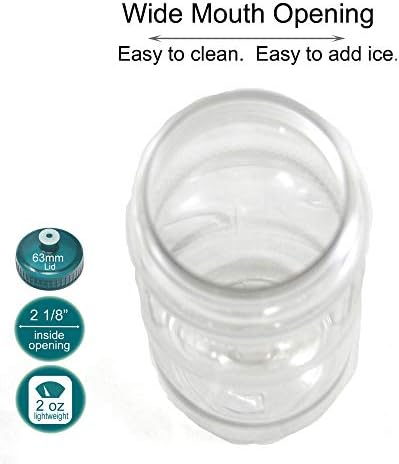 חולות מתגלגלים ללא BPA ללא בקבוקי מים צלולים, חבילה בתפזורת 30, תוצרת ארהב