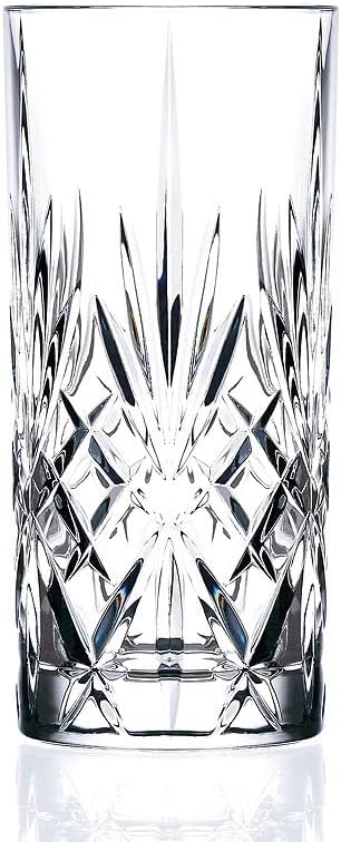 קולקציית Stemware -RCR אוסף מלודיה קולקציית זכוכית קלאסית מכוסית מכוסה מסורתית ופנייה מתוחכמת אלגנטית