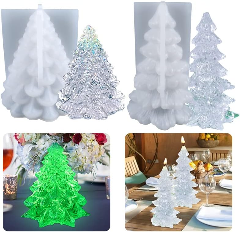 עץ חג המולד תבניות סיליקון לתבניות DIY בעבודת יד ארומה