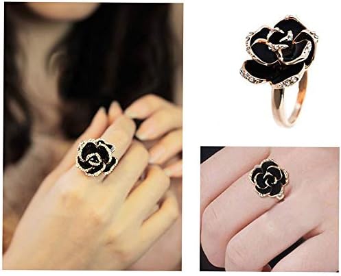 2023 טבעות אצבעות חדשות נשים תכשיטים פרחי ורד טבעות טבעות חמודות לזוגות